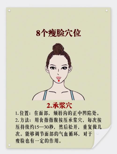 如何通过经常按摩这三个部位来达到瘦脸和消除脸部浮肿的效果？