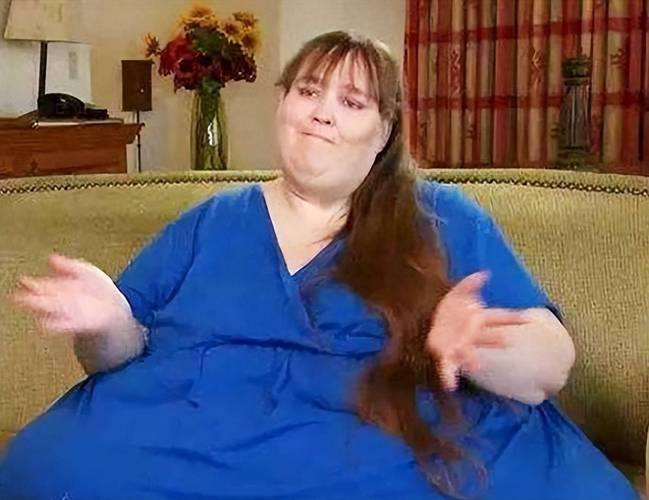 世界上蕞重的女人减掉一半体重后她的体重会是多少？