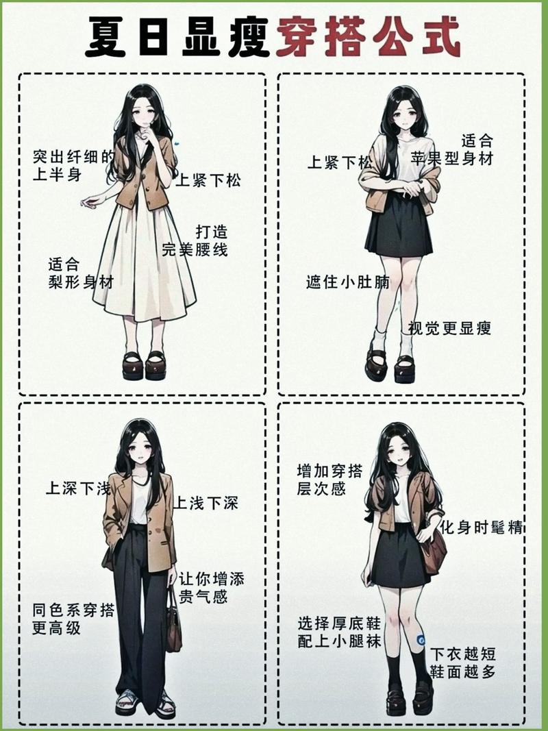 如何通过衣装帮助胖女孩安全舒适地度过夏季？