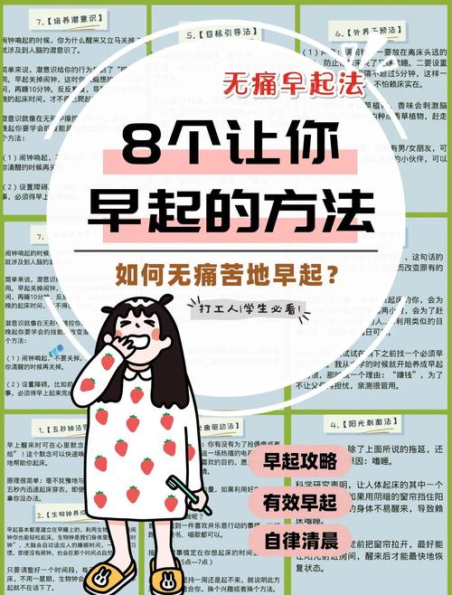如何通过7种方法有效养成早起的习惯？