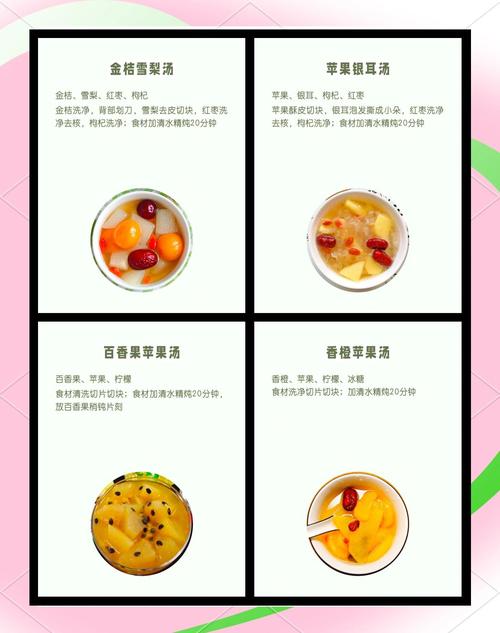 有哪些低热量水果汤可以喝而不增肥呢？