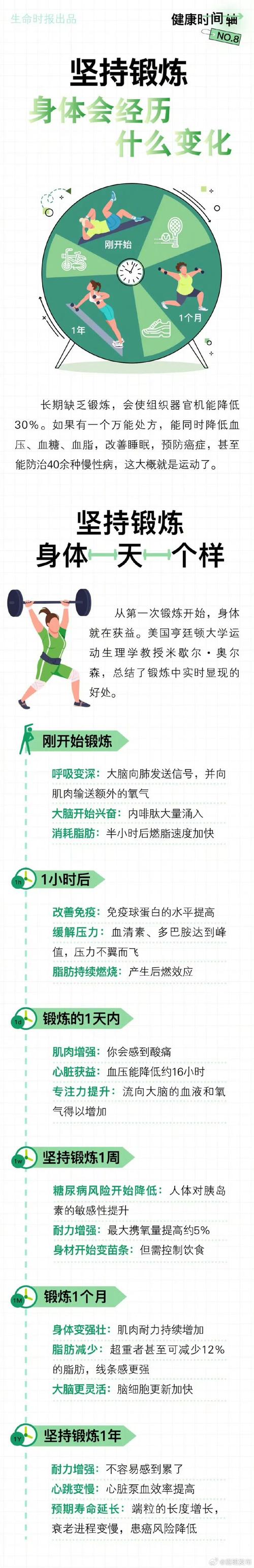 一年规律锻炼后身体会有哪些显著变化呢？