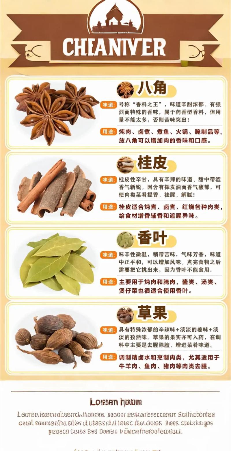 家里必备的调料都有哪些呢？