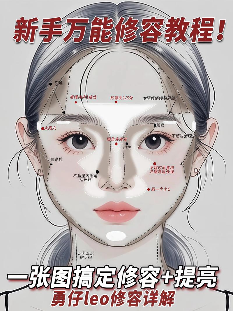 如何通过4个技巧轻松打造小脸美女形象？