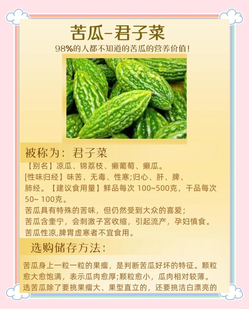 吃苦瓜真的能帮助我有效减肥吗？