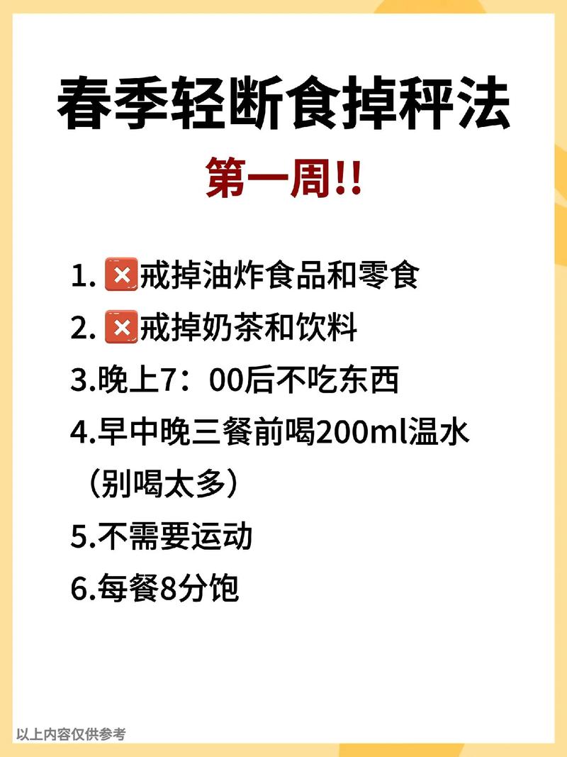 春季如何通过饮食减肥，保证瘦身效果？