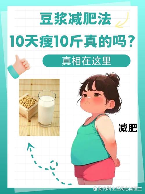 豆浆减肥法真的能快速瘦身吗？