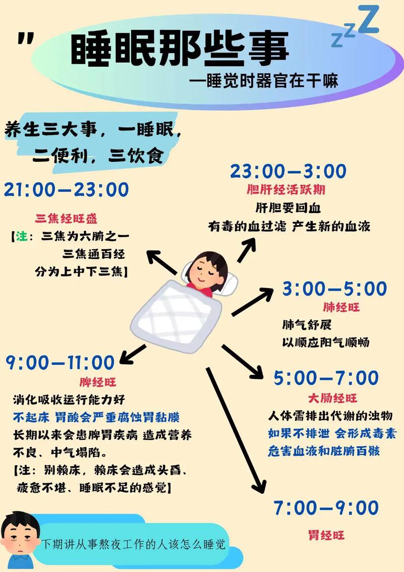 人睡觉时身体究竟在执行哪些神秘生理活动？