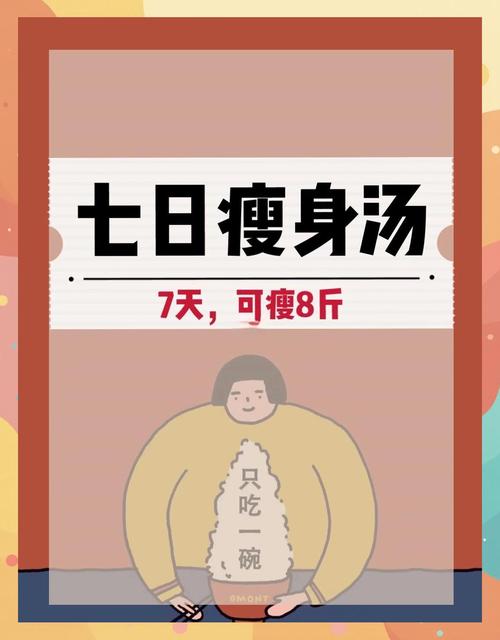 七日瘦身汤真的有效吗？能让我7天内变成瘦子吗？