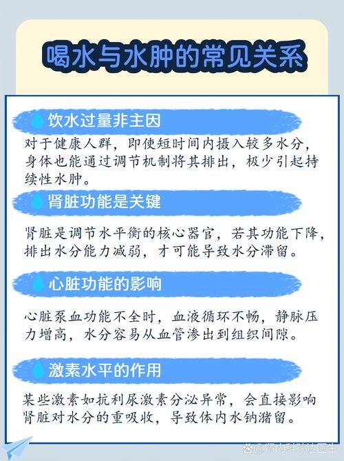 大量饮水会导致身体出现浮肿现象吗？