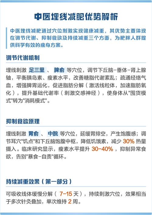 埋线减肥法最大的优点是什么？