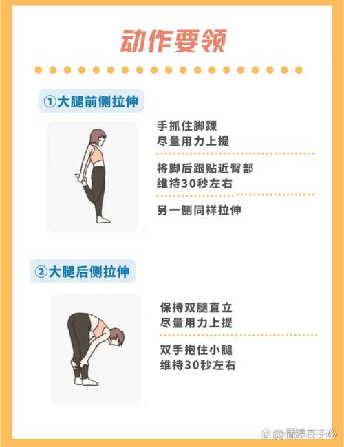 如何进行6项基本的腿部拉伸练习以达到最佳效果？