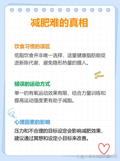 为什么我努力减肥效果却总是不明显？