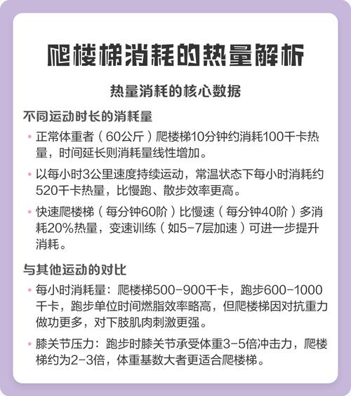 如何通过爬楼梯的方式更高效地燃烧体内热量？