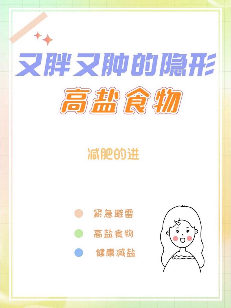 哪些隐藏高盐食物容易导致越吃越胖？