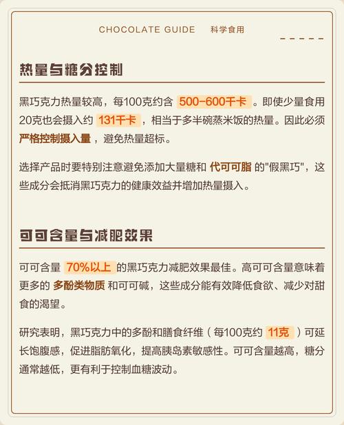 减肥期间可以适量食用巧克力吗？