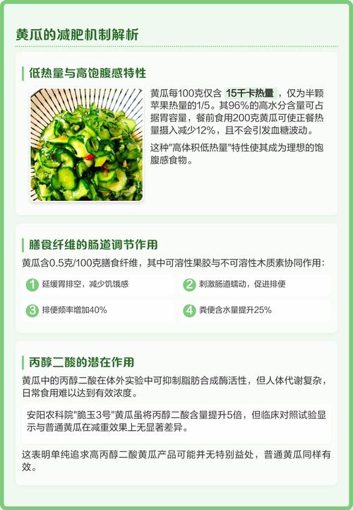 黄瓜真的有如此惊人的减肥效果吗？