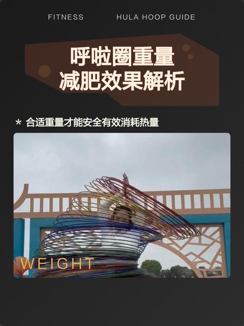 呼啦圈重量与减肥效果之间有什么关联？