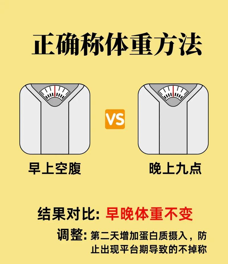 如何正确称体重才能准确记录减肥前的体重变化？