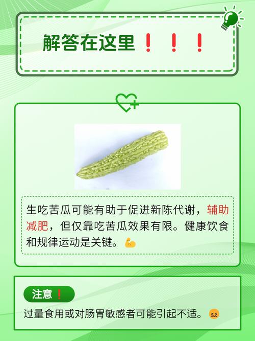 吃点苦能快速减肥吗？苦瓜真的能帮我甩脂吗？