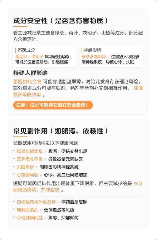 碧生源减肥茶副作用真的很大，会对身体造成严重伤害吗？