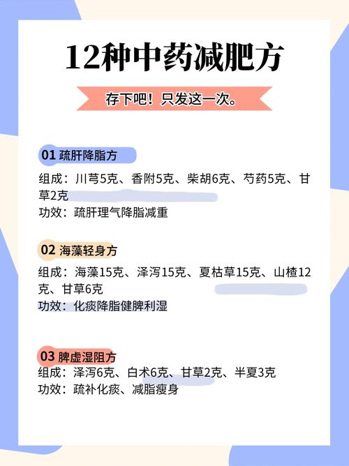 中医减肥验方中，哪种药材搭配能显著降低体重？
