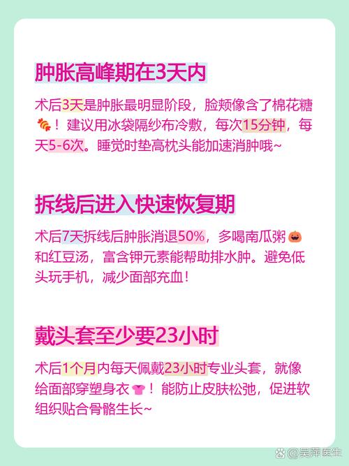 面部吸脂手术恢复需要多长时间？