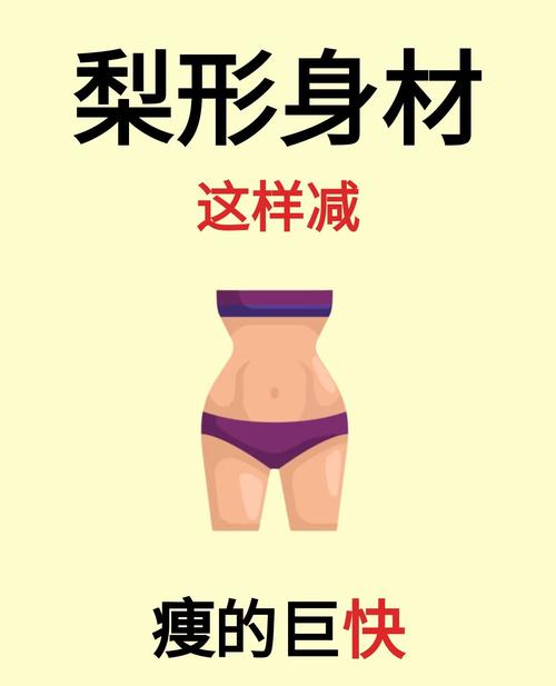 梨型身材如何制定有效的减肥计划？