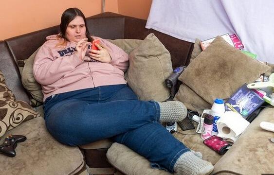 英国那位177公斤女子为何拒绝减肥，只为了贪图国家福利？