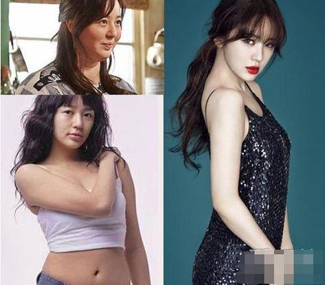 韩国女星减肥前后对比照，效果惊人，是何秘诀？