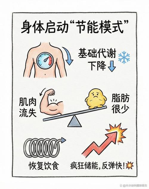 为什么越节食减肥体重反而越增加？