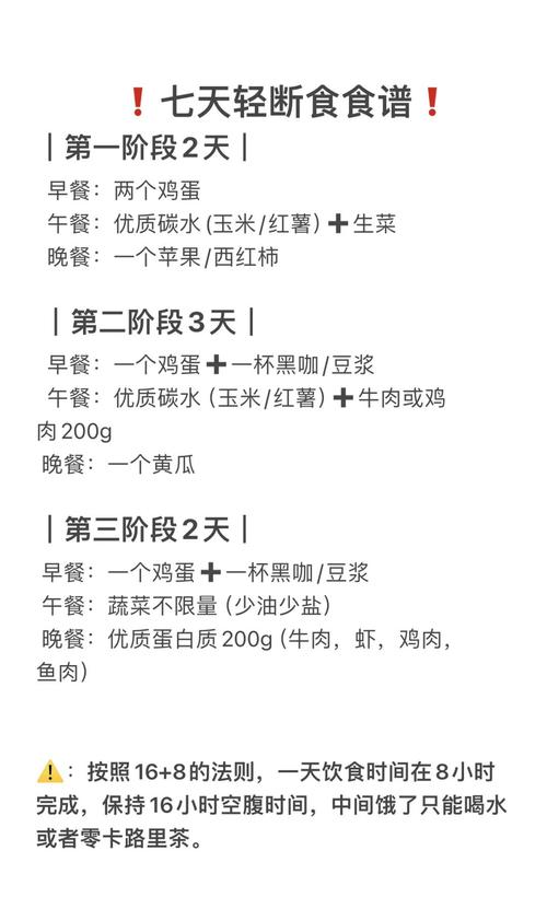 如何制定10天午餐食谱快速减重7斤？