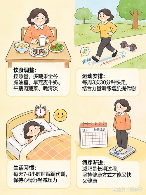 中年人如何通过改变饮食习惯有效减肥？