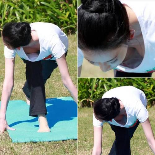 林志玲晒健身照，她穿背心展示的小蛮腰身材是不是太赞了？