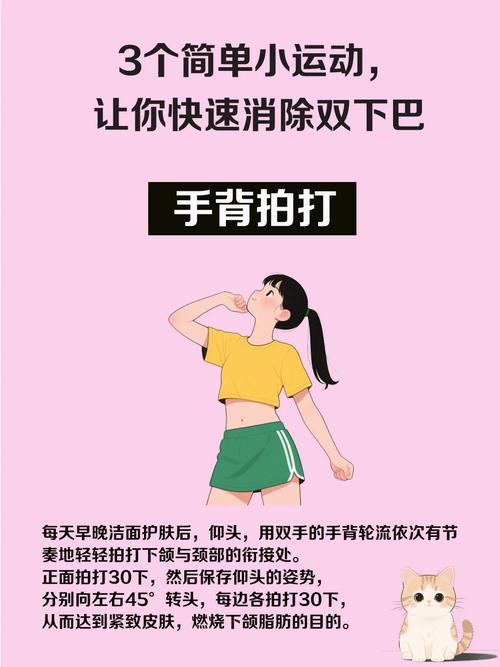 如何通过运动有效消除双下巴？