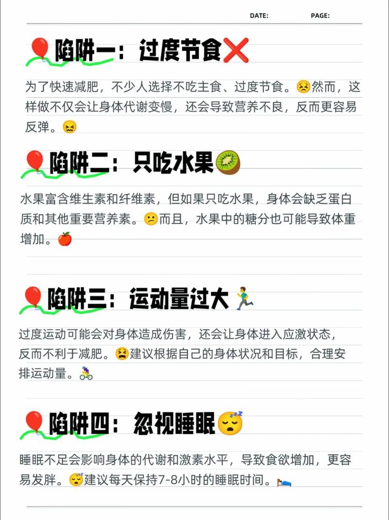 减肥路上有哪些常见陷阱，你踩过哪些？