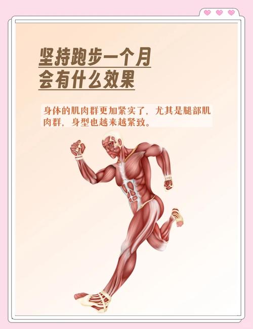 一个月坚持跑步，身体会有哪些显著变化？