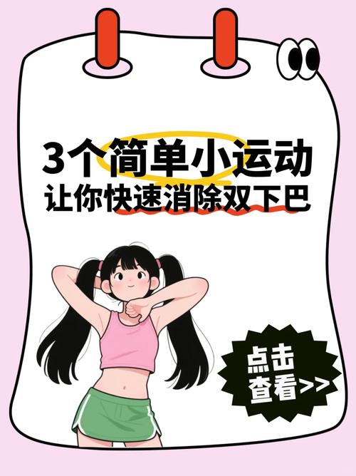 如何通过小舌头运动有效去除双下巴呢？