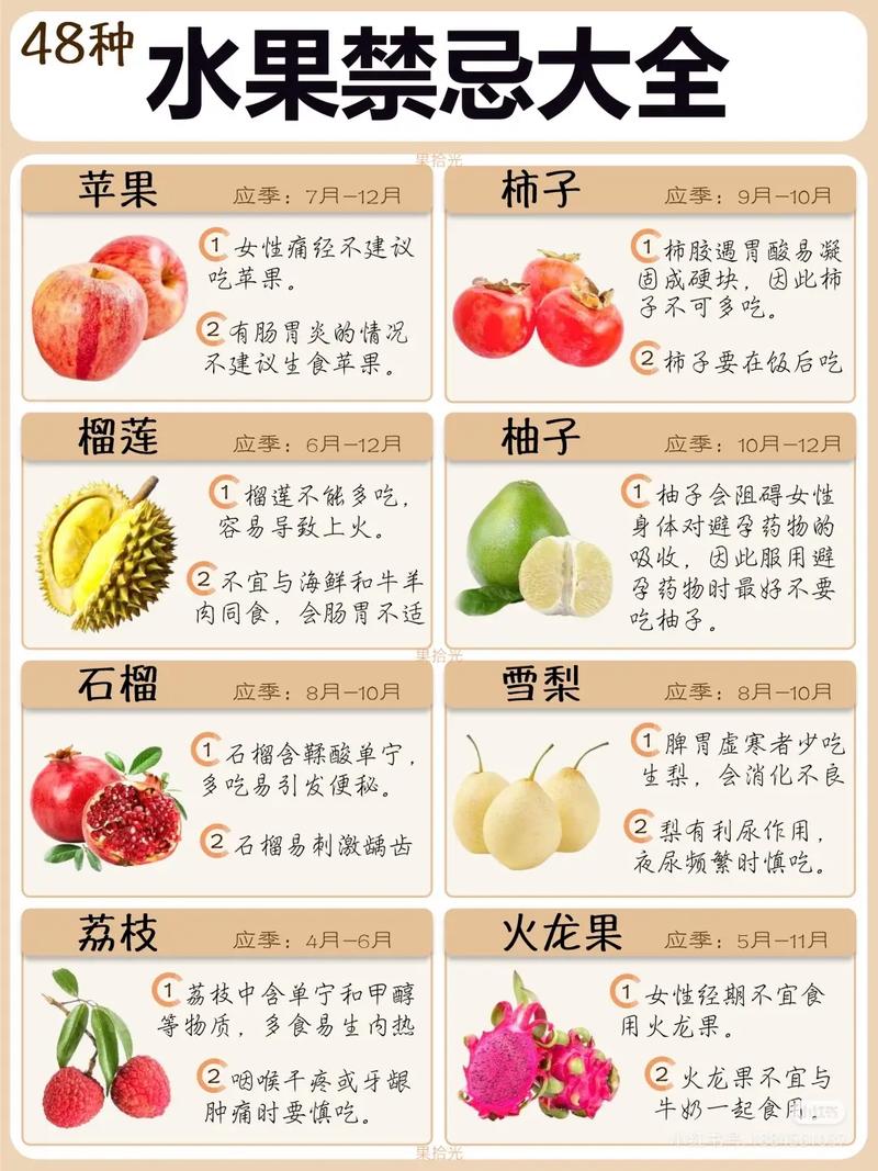 哪些水果减肥期间不宜食用？