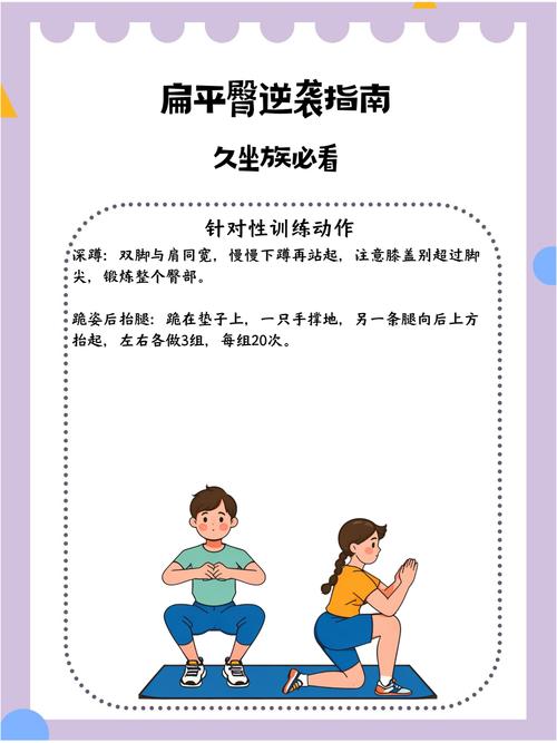 久坐族如何预防扁平臀？这几种方法试试看！