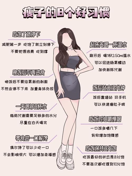 为什么别人身材苗条而我只差这三个好习惯呢？