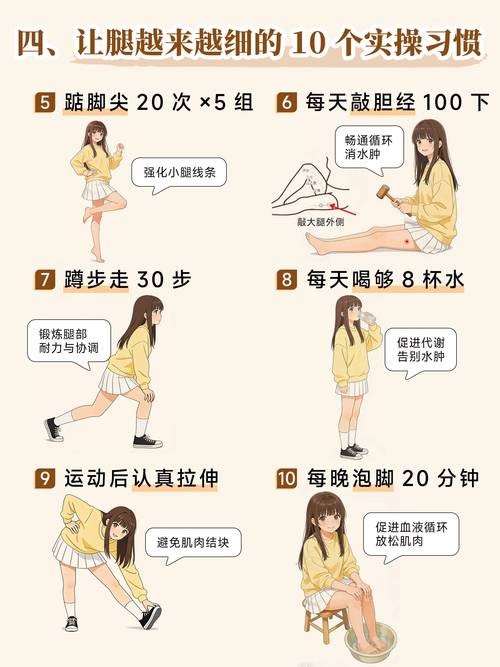 为什么我会有7种不良习惯导致双腿变胖？