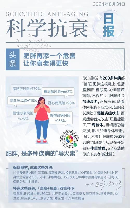 吃得太饱，难道只会变胖，不会加速衰老吗？