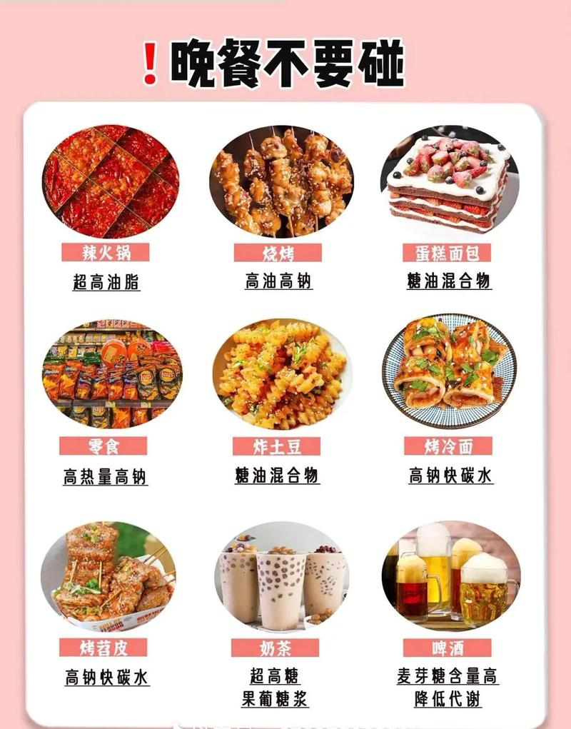哪些食物在快速减肥过程中绝对不能碰？