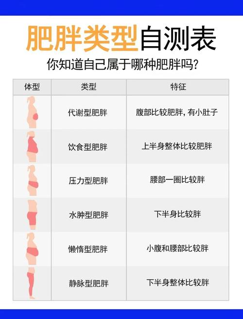 有哪些减肥方法适合针对不同类型的六种肥胖人群？