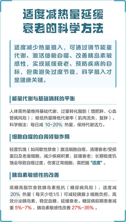 减少热量摄入真的能延缓衰老吗？