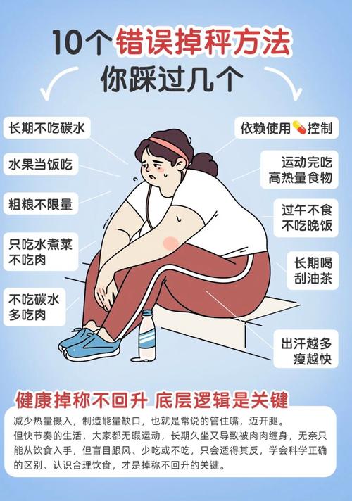 为什么我总是踩到减肥路上的10个常见雷点？