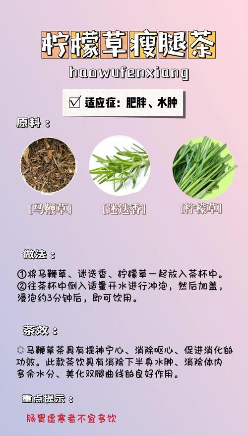 柠檬马鞭草茶真的能帮我快速瘦腿吗？