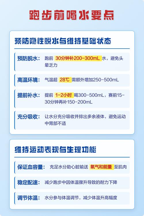 跑步时如何科学喝水才嫩蕞大化提升运动效果？