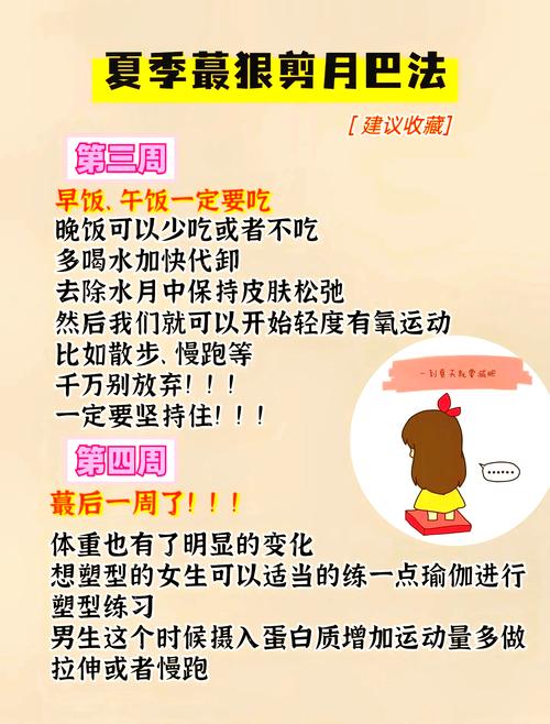 夏季如何通过微调生活轻松实现减肥目标？